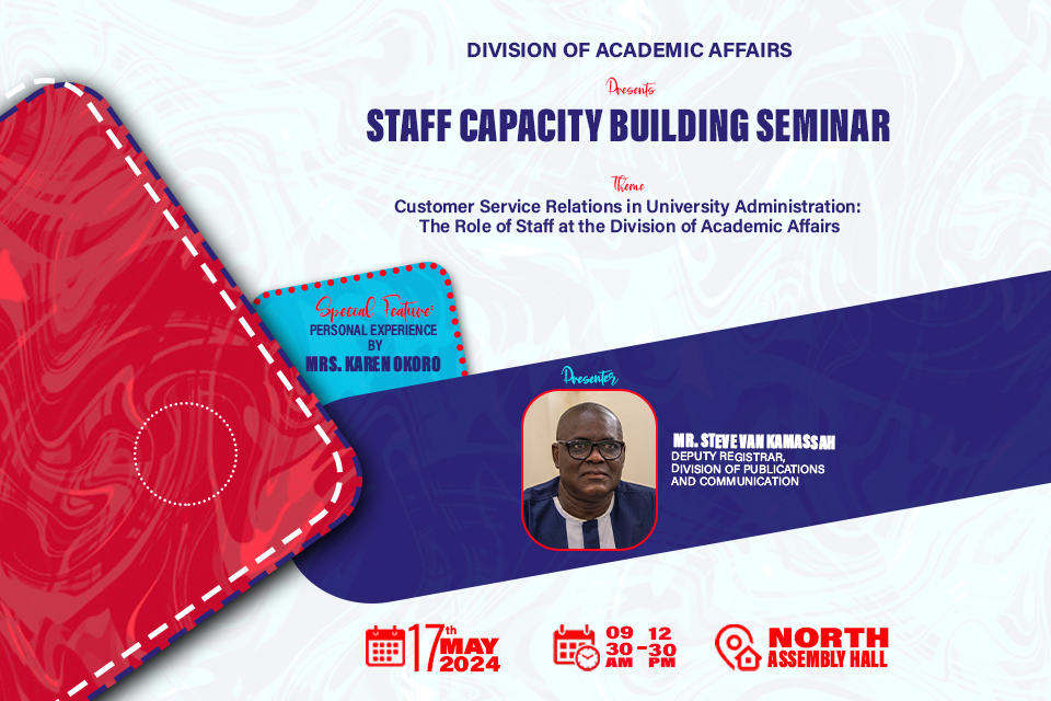 Staff Capacity Building Seminar