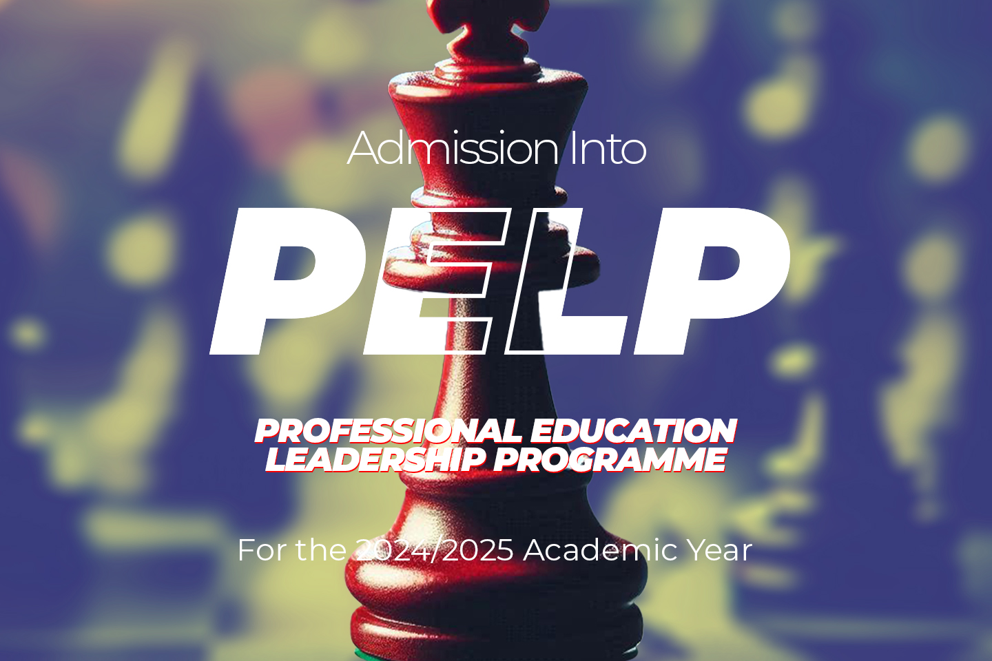 Admission into PELP