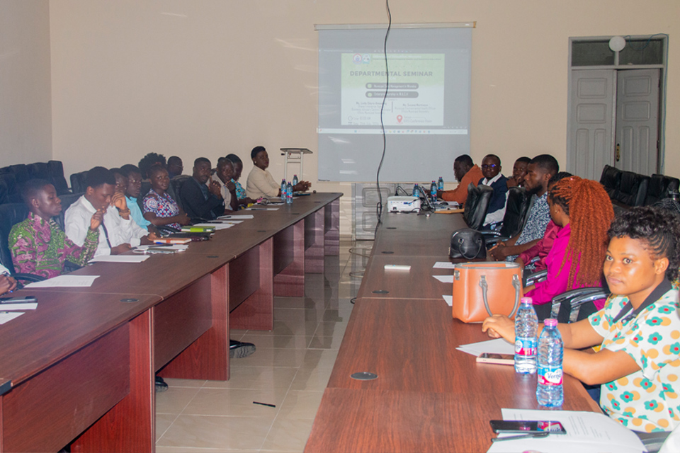 A cross-section of attendees at the IERIS Conference Room