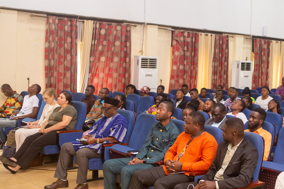 A cross-section of attendees at the North Campus Mini-Conference Room