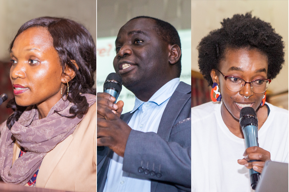 From L-R: Ms. Juliet Kasozi (ASAF Vice President), Mr. Misheck Samakao and Ms. Thandiwe Majama