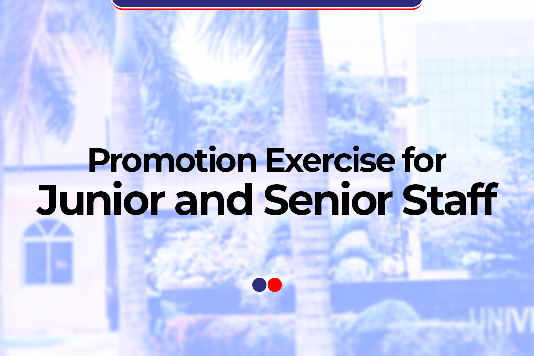 Promotion Exercise for Junior and Senior Staff