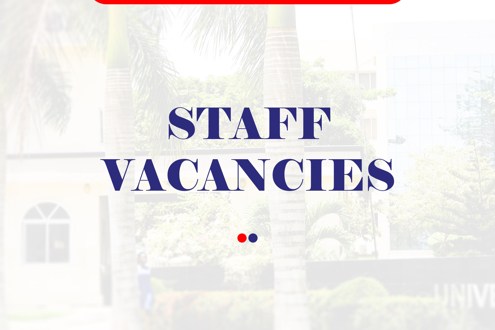 Staff Vacancies - Cover