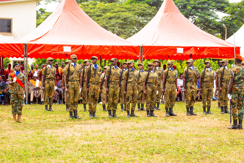 Display by the CoLANGE Army Cadet Corps