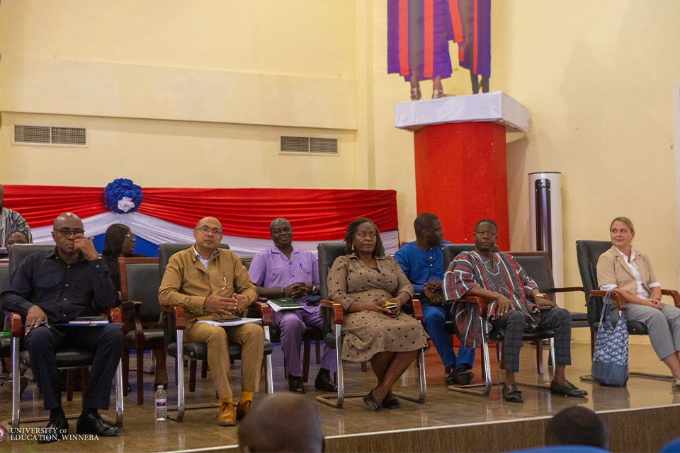 A cross-section of UEW Management and dignitaries who graced the event