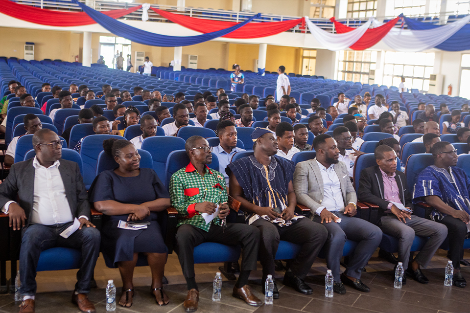 A cross-section of participants at the Jophus Anamuah-Mensah Conference Centre