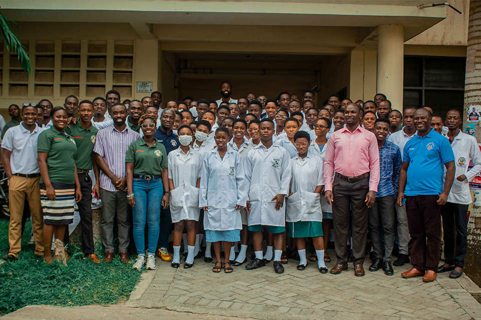 A group picture after the training 