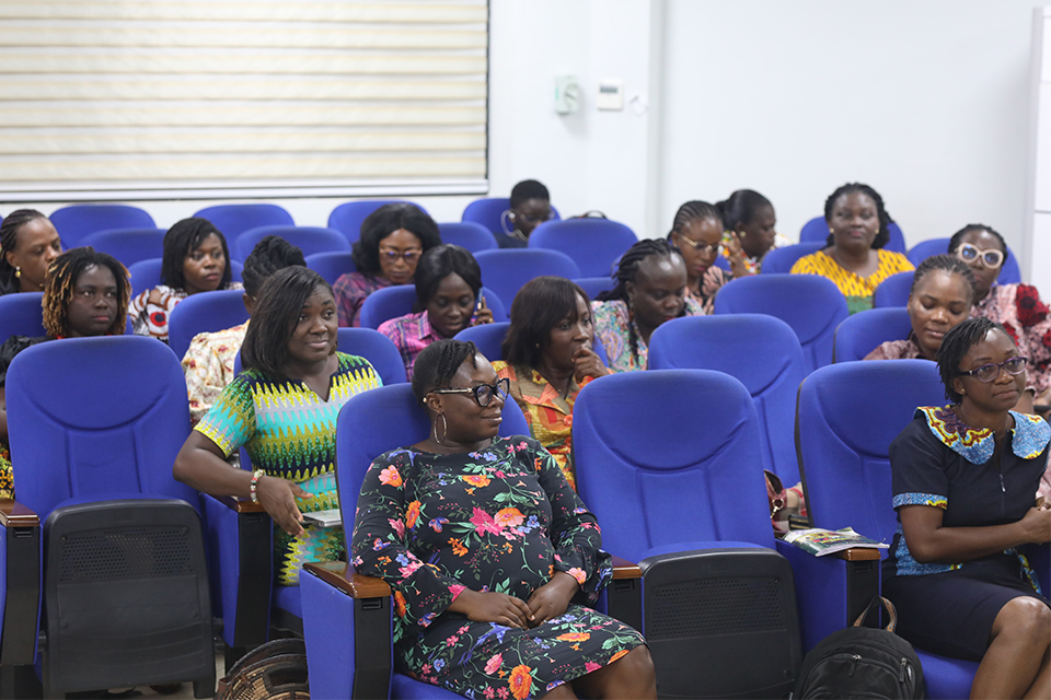 Participants at the Students Centre Seminar Room III during the in-person session