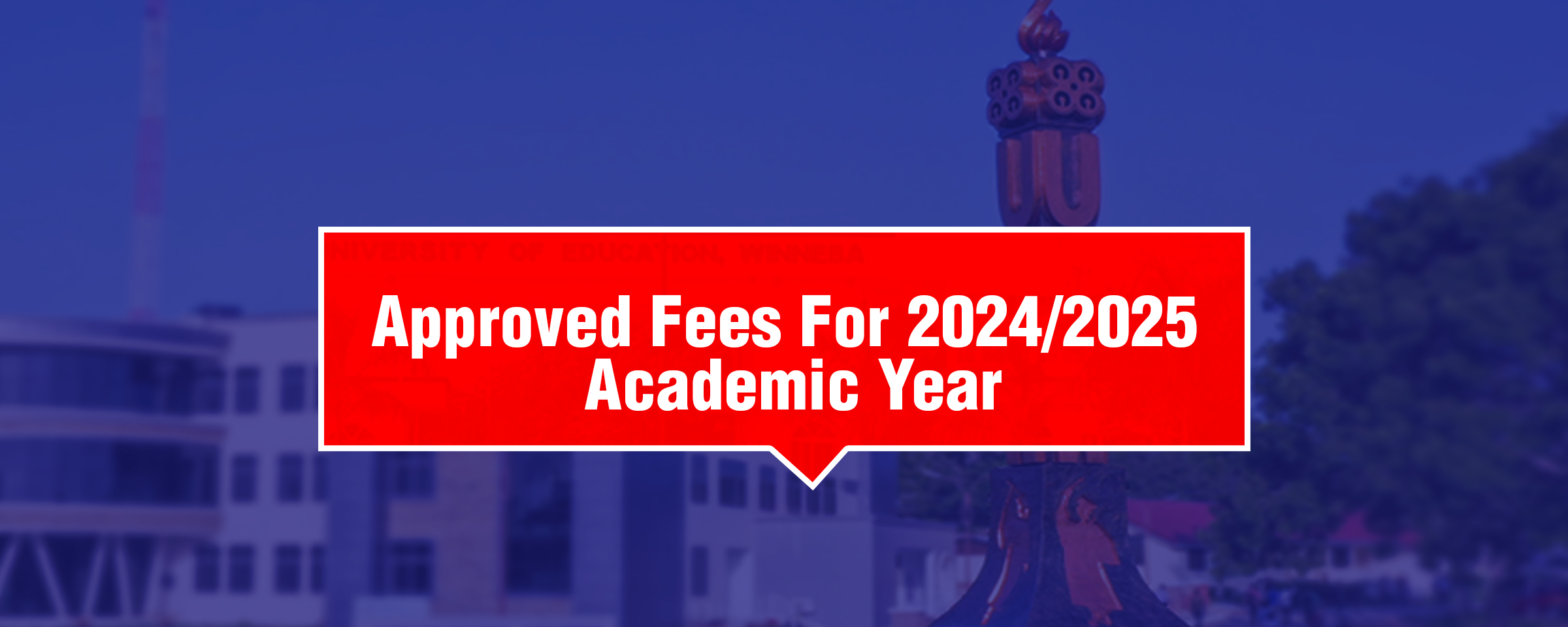 Approved Fees for 2024-2025 Academic Year