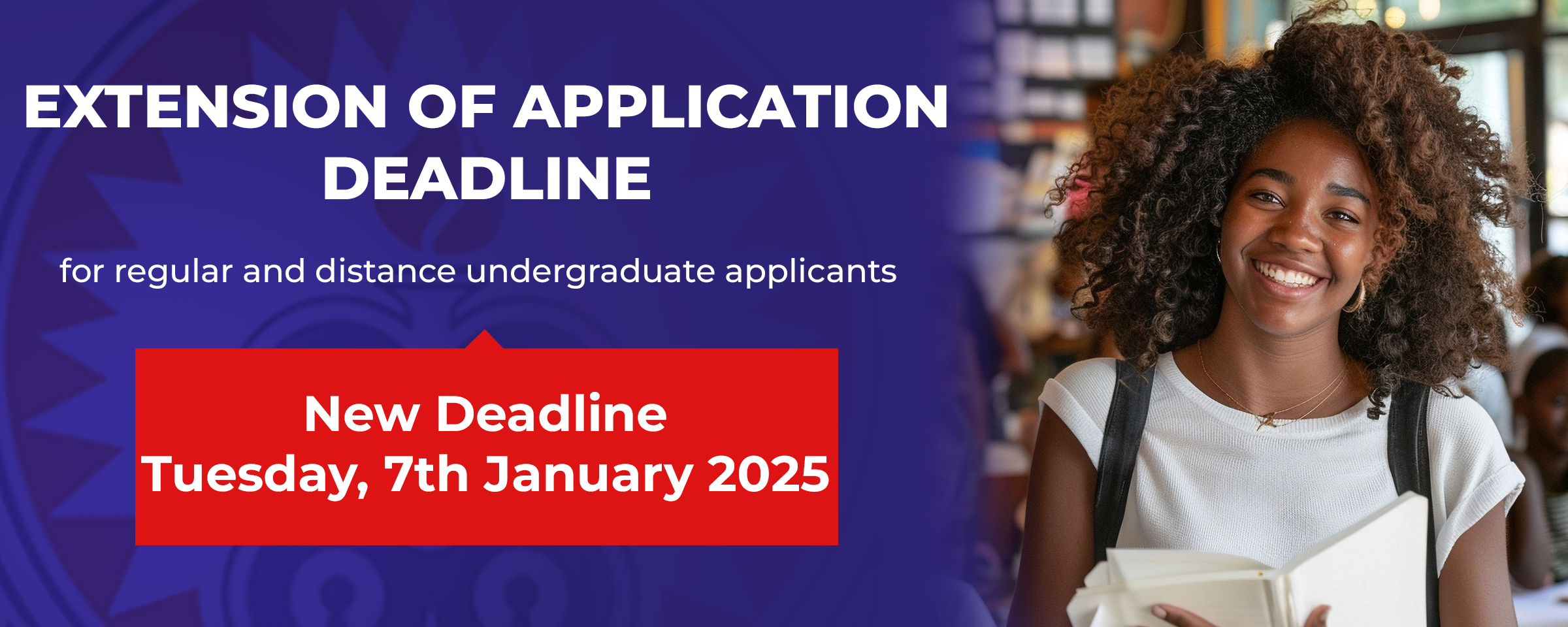 Extension of Application Deadline