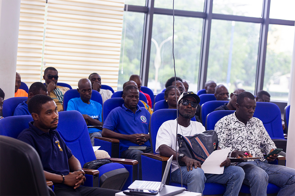 A cross-section of attendees during the seminar