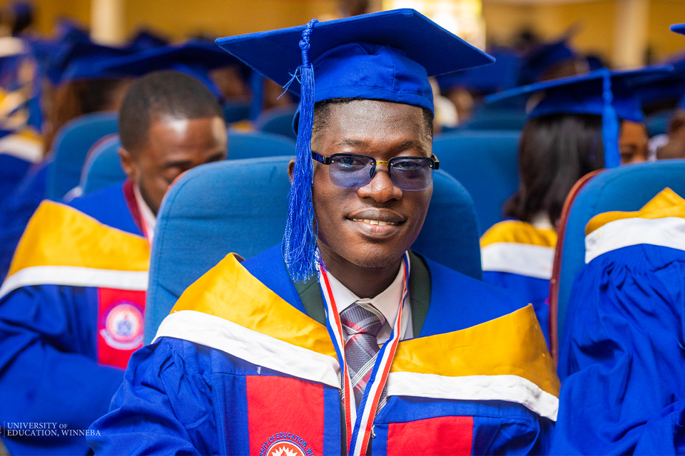 Enoch Enyan, Overall Best Student of the Graduating Class of 2024