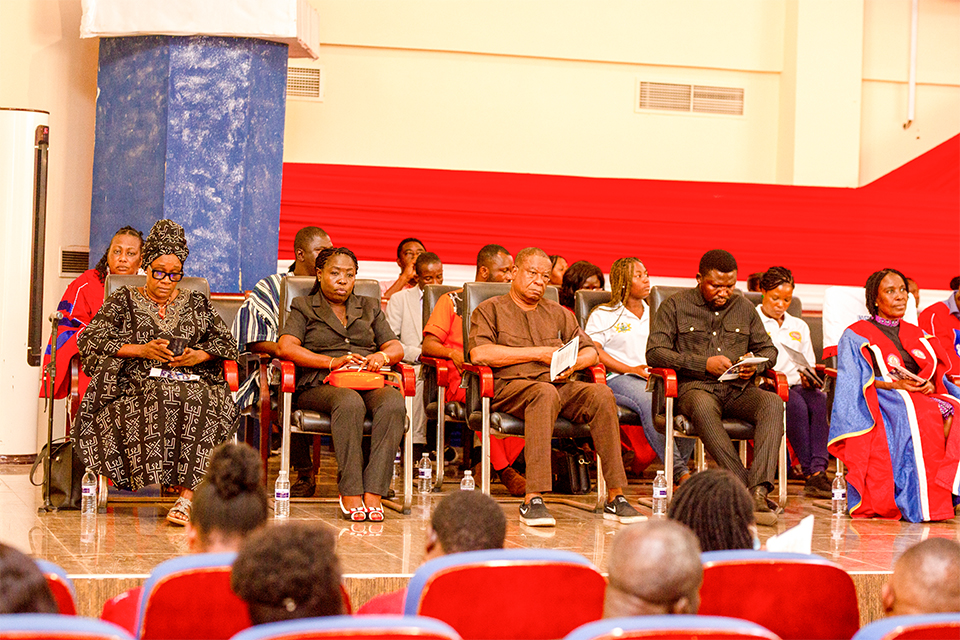 A cross-section of UEW academic heads and GNACOPS executive members