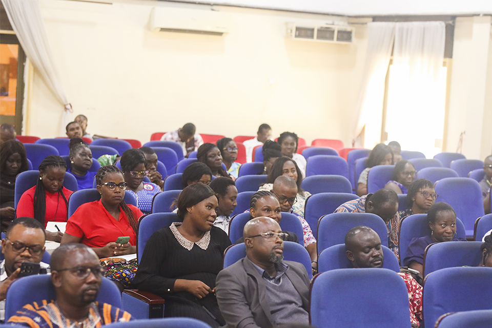 A cross-section of participants at the North Campus Mini-Conference Room during the orientation