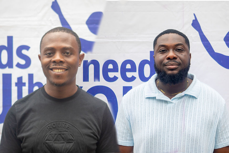 Mr. Johnny Haick (left) and Mr. James Arthur