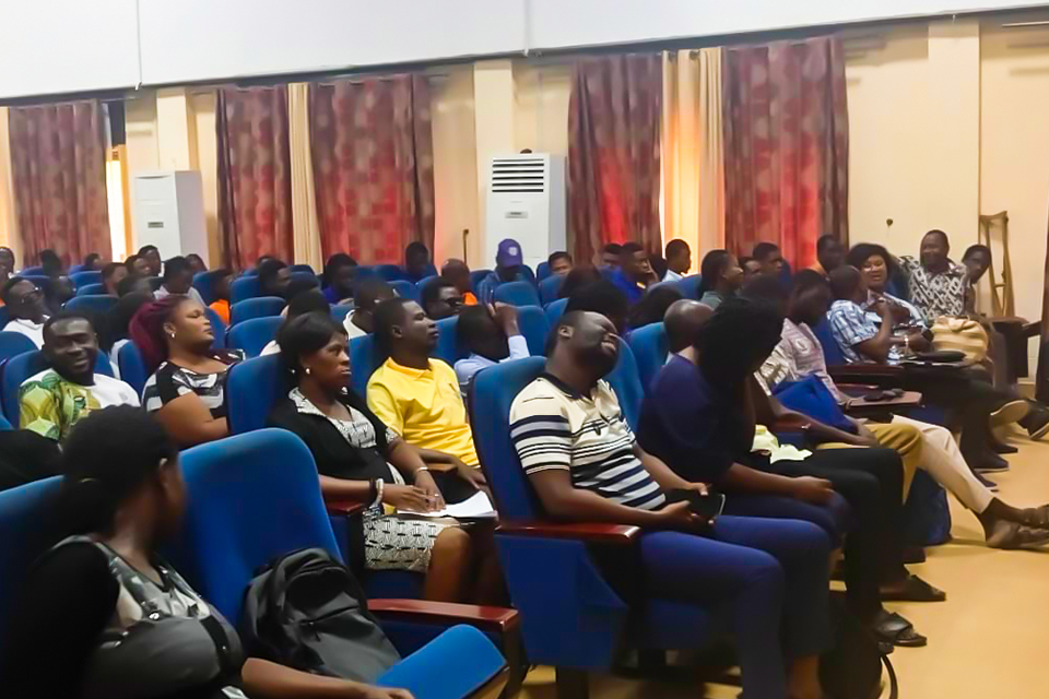 A cross -section of students