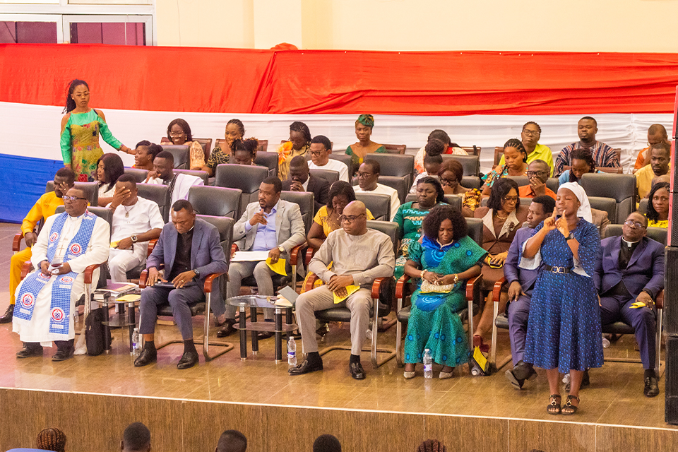 A cross-section of faculty members 