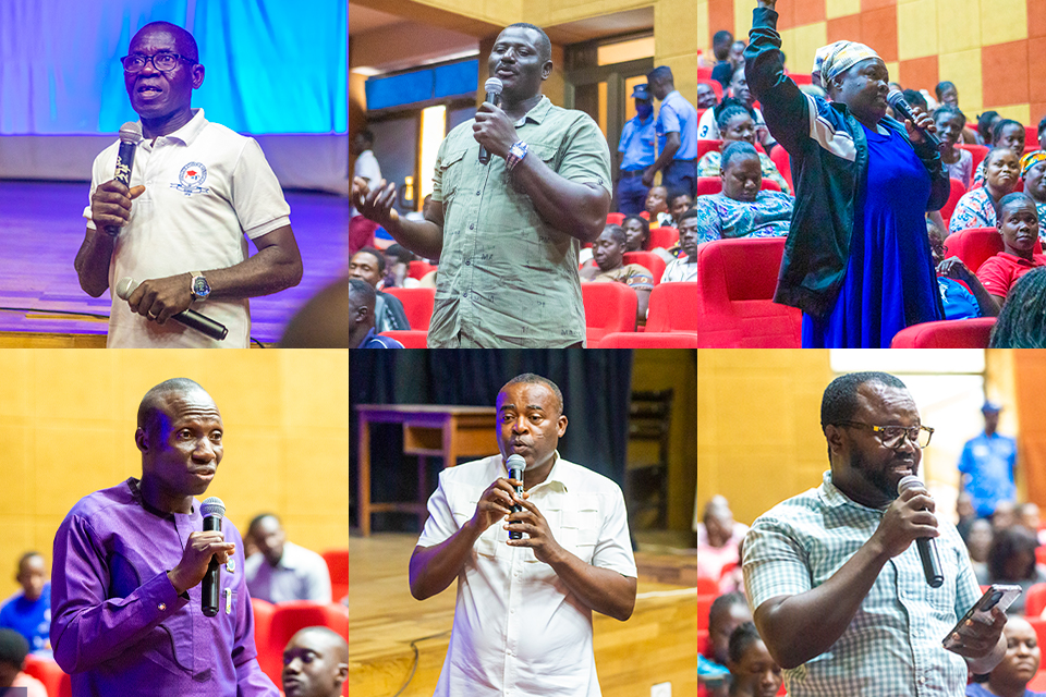 A photo showcasing contributions from staff members