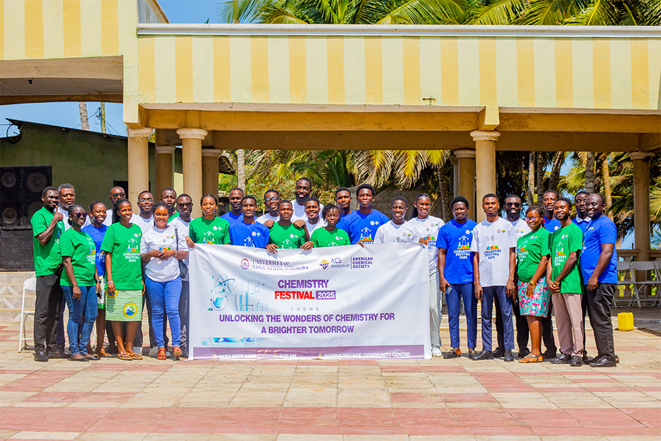 Facilitators and JHS teachers pose together after the event