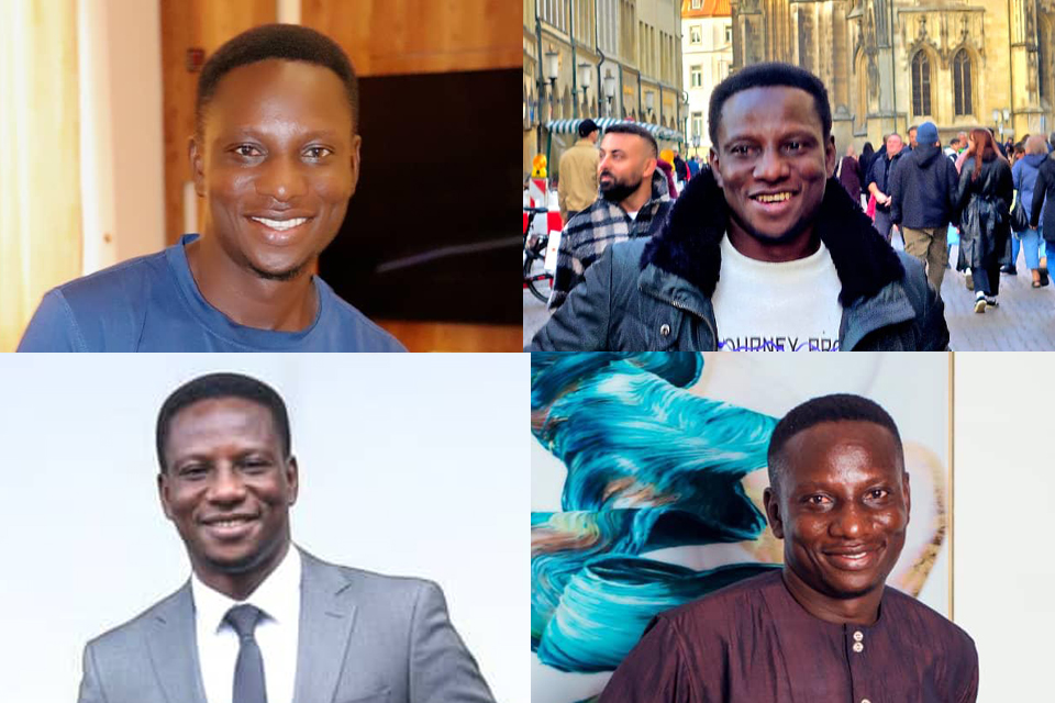 An image showing diverse shots of Dr. Richard Samuel Kwadwo Abieraba