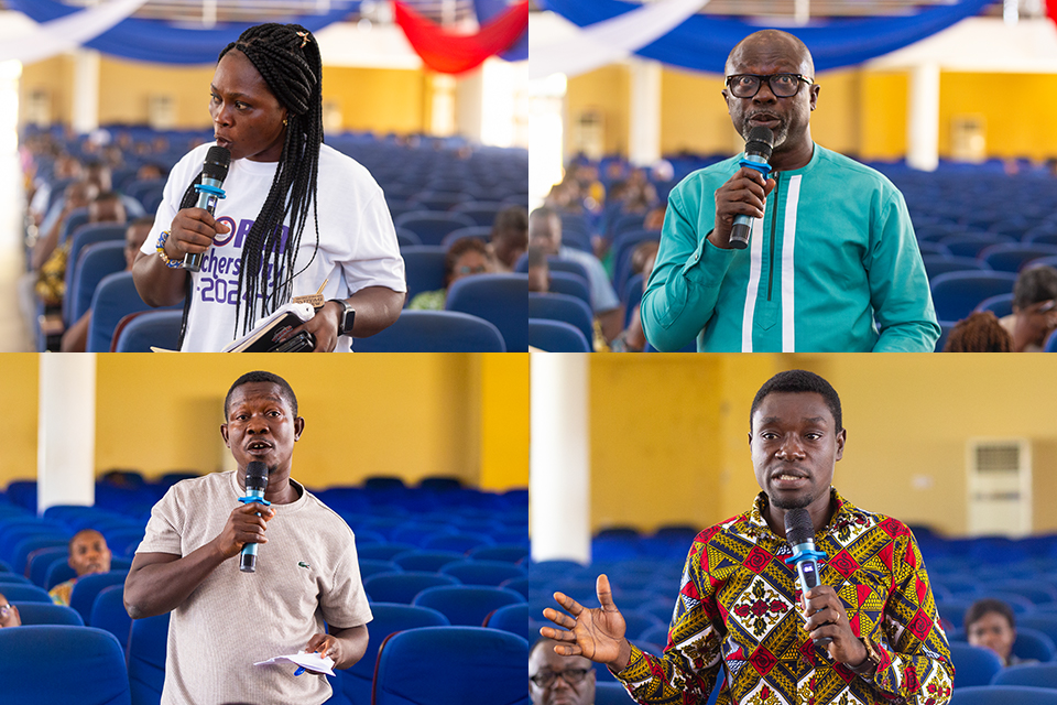 A sample of faculty officers who contributed to the dissemination workshop