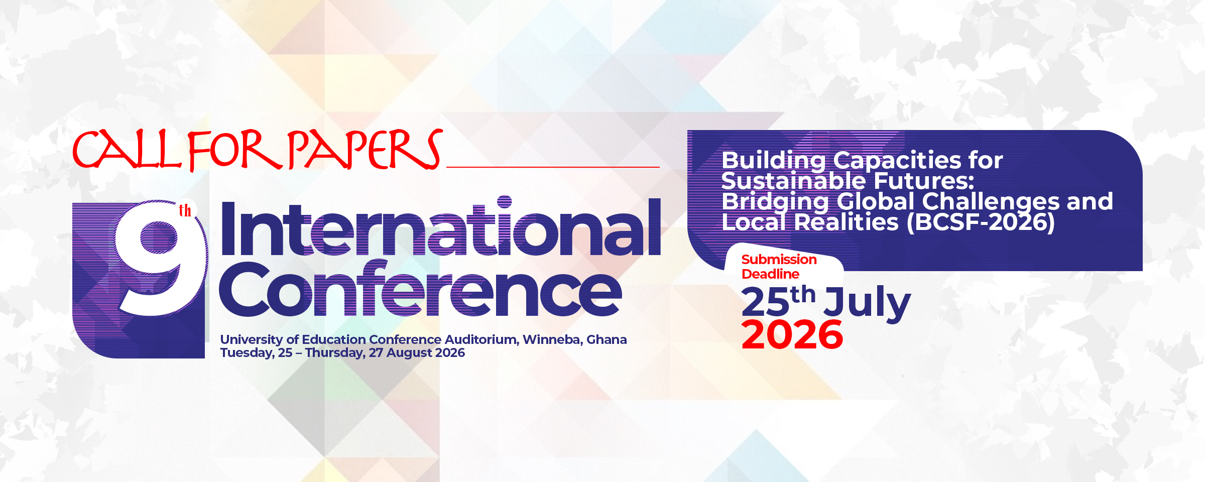 Call for Papers | 9th International Conference