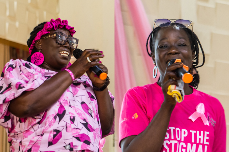 The two breast cancer survivors sharing their journeys of pain, hope and recovery