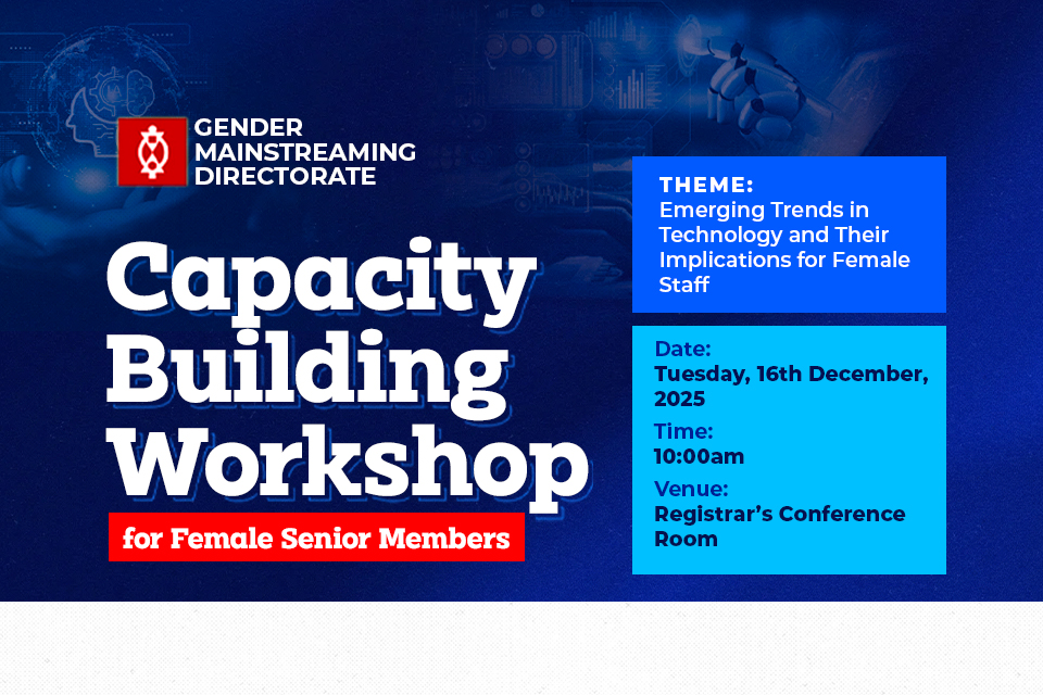 Capacity-Building Workshop for Female Senior Members