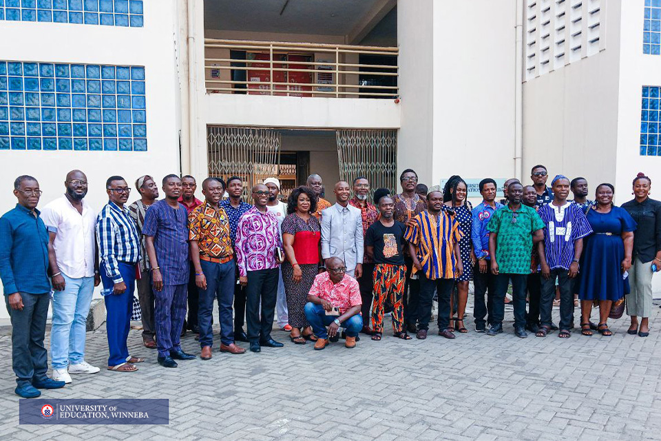 A group photography of participants