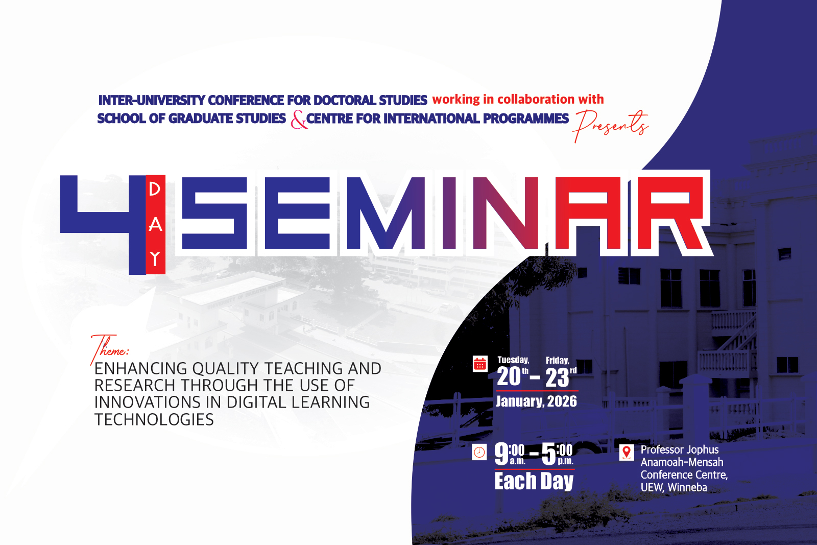 4-Day Inter-University Doctoral Seminar (IUCDS 2026)