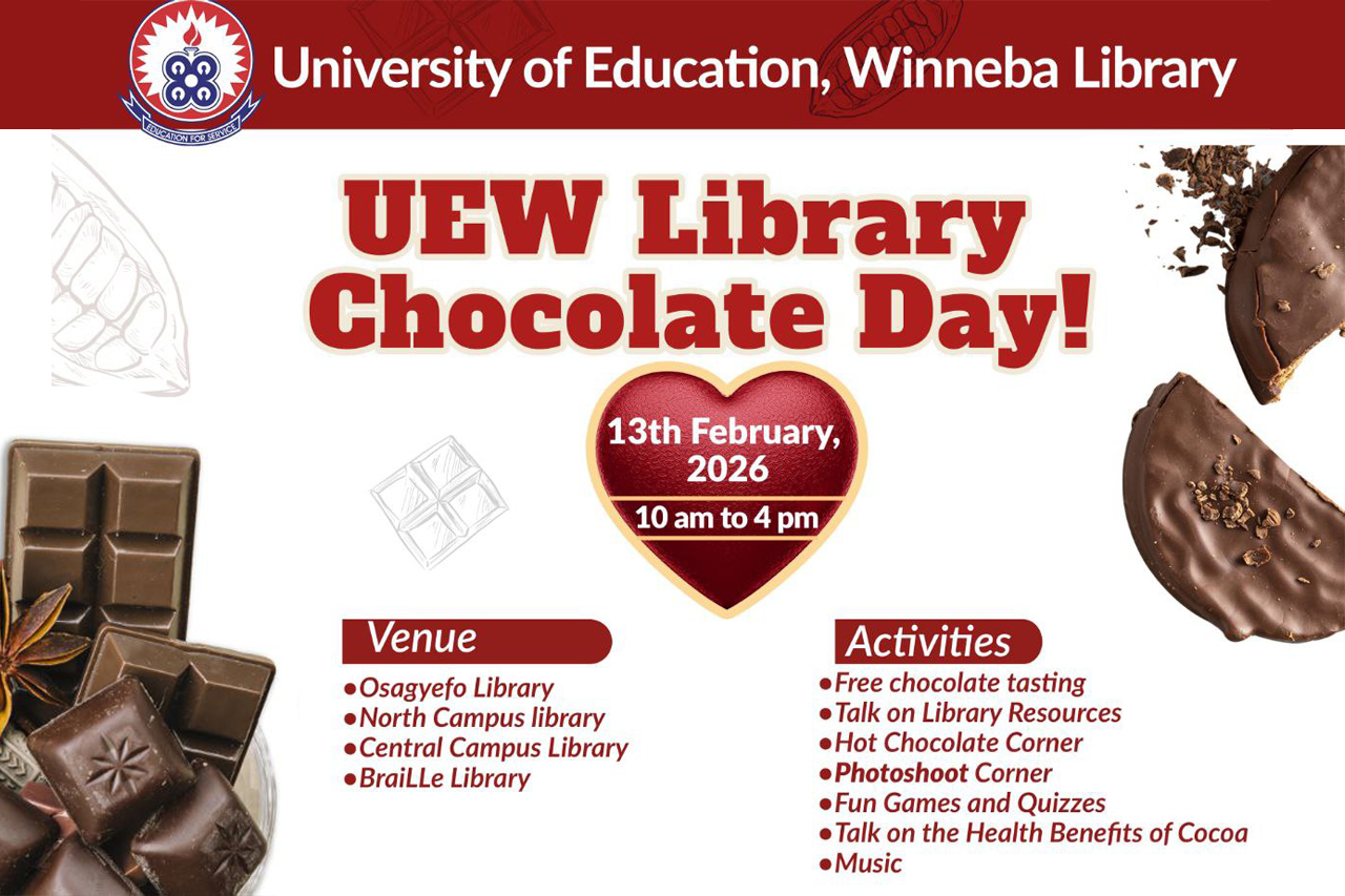 UEW Library Chocolate Day