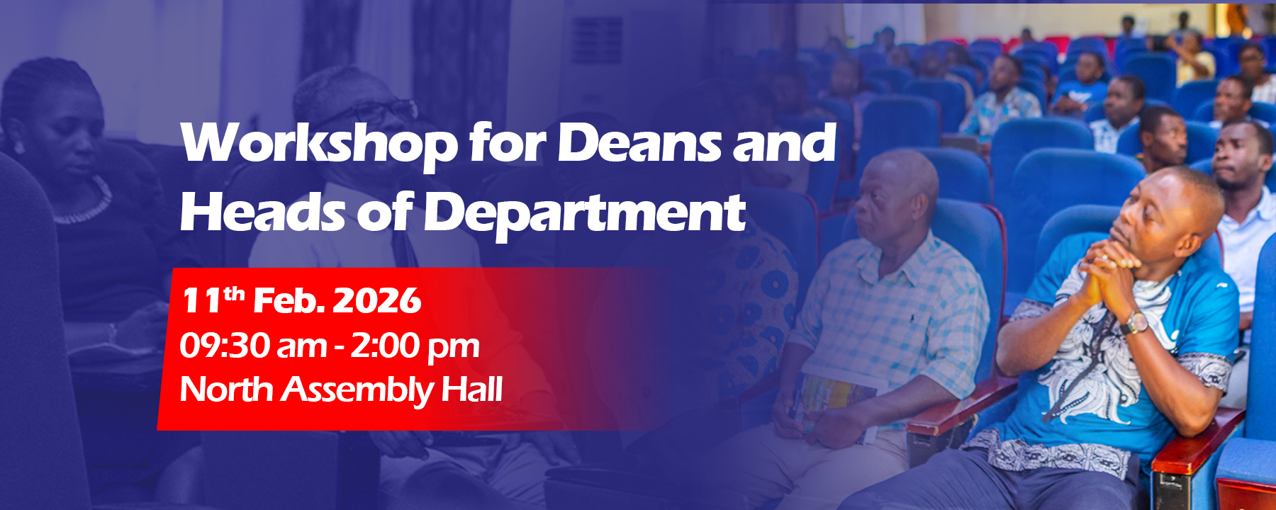 Workshop for Deans and Heads of Department