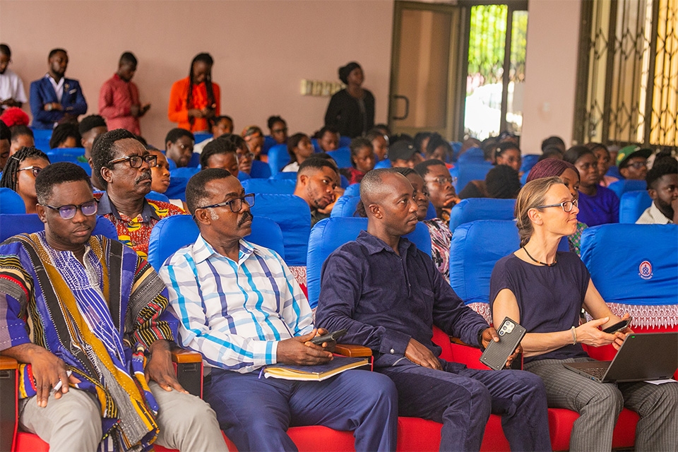 A cross-section of attendees 