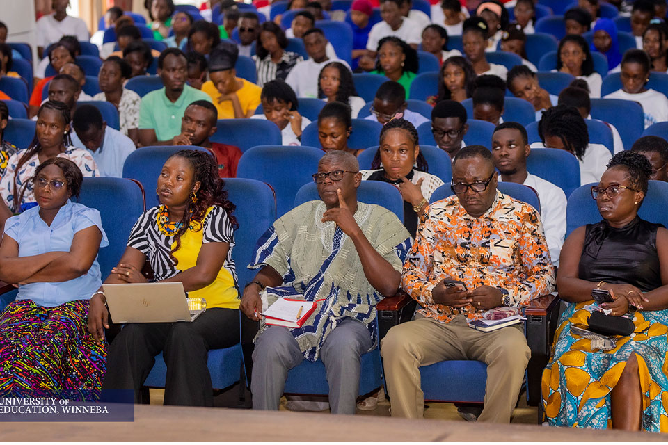 A cross-section of attendees