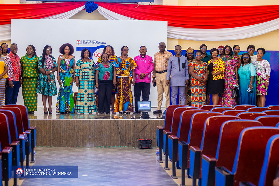 A group of faculty members and guests
