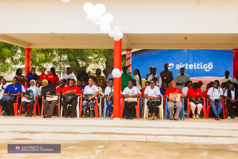 A cross-section of students at the event 