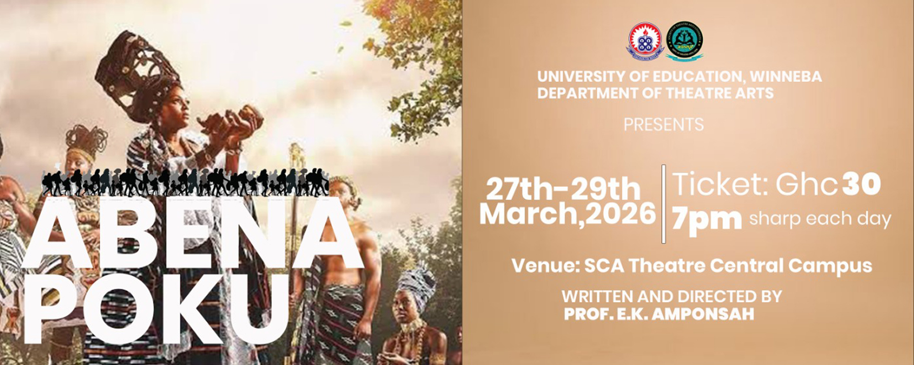 ABENA POKU | A Stage Production by the Department of Theatre Arts, UEW