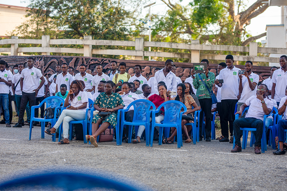 A cross-section of students 