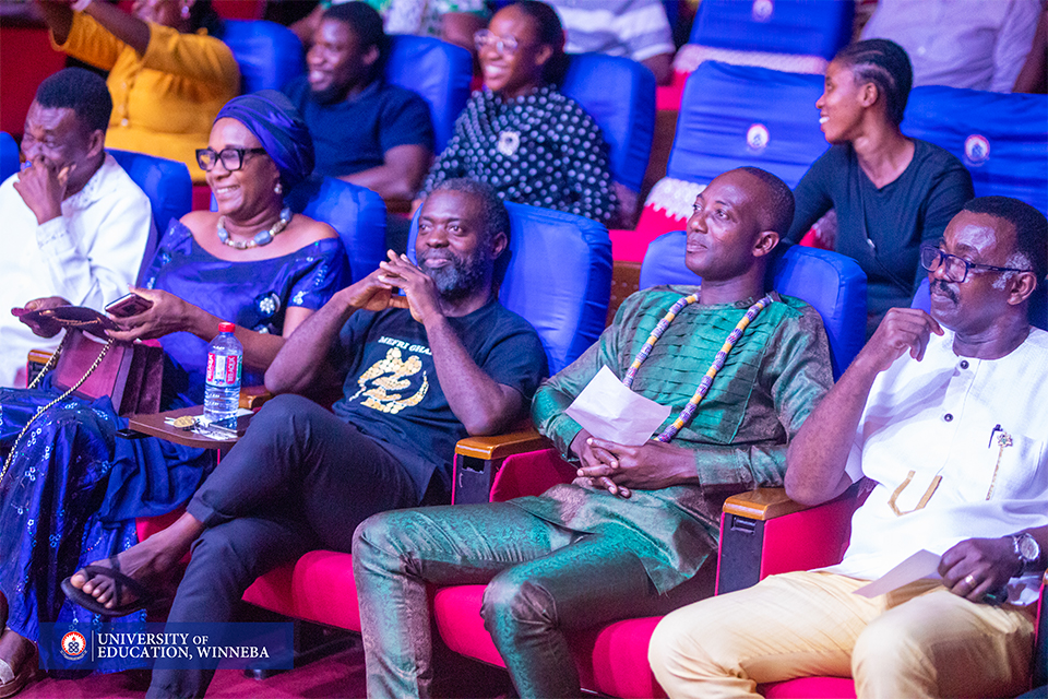 A cross-section of faculty members and guests 