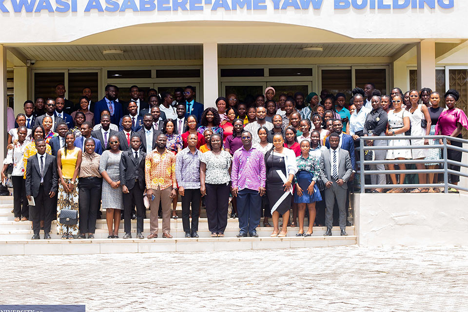 A group photograph after the seminar