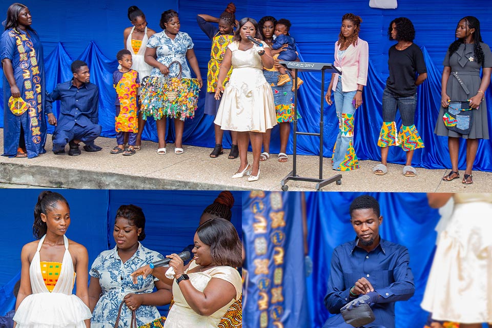 An image showcasing the innovative designs created by Group Three for their Sustainable Project