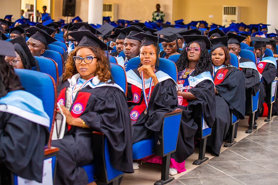 A cross-section of master's degree graduates 