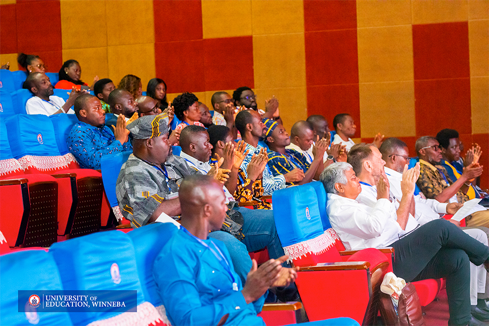 An aerial view of participants 