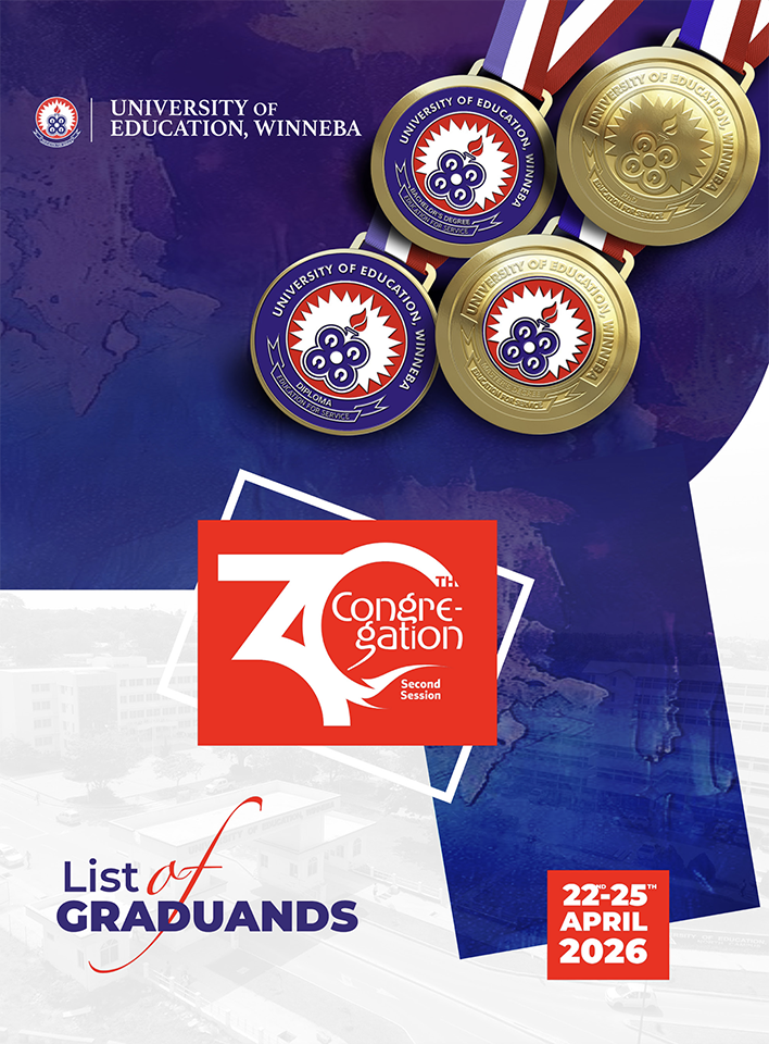 List of Graduands | 30th Congregation, second session