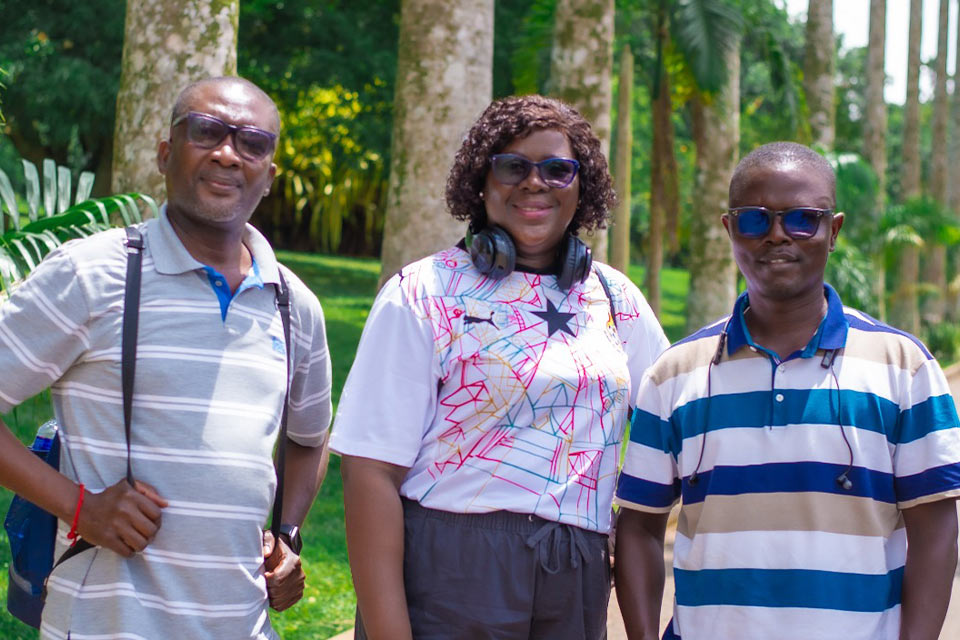 From L-R: Dr. Felix Tetteh Kabutey, Dr. Nelly Adjoa Sakyi-Hagan and Dr. Stephen Twumasi Annan