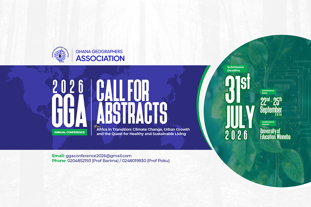 Call for Abstracts | Ghana Geographers Association