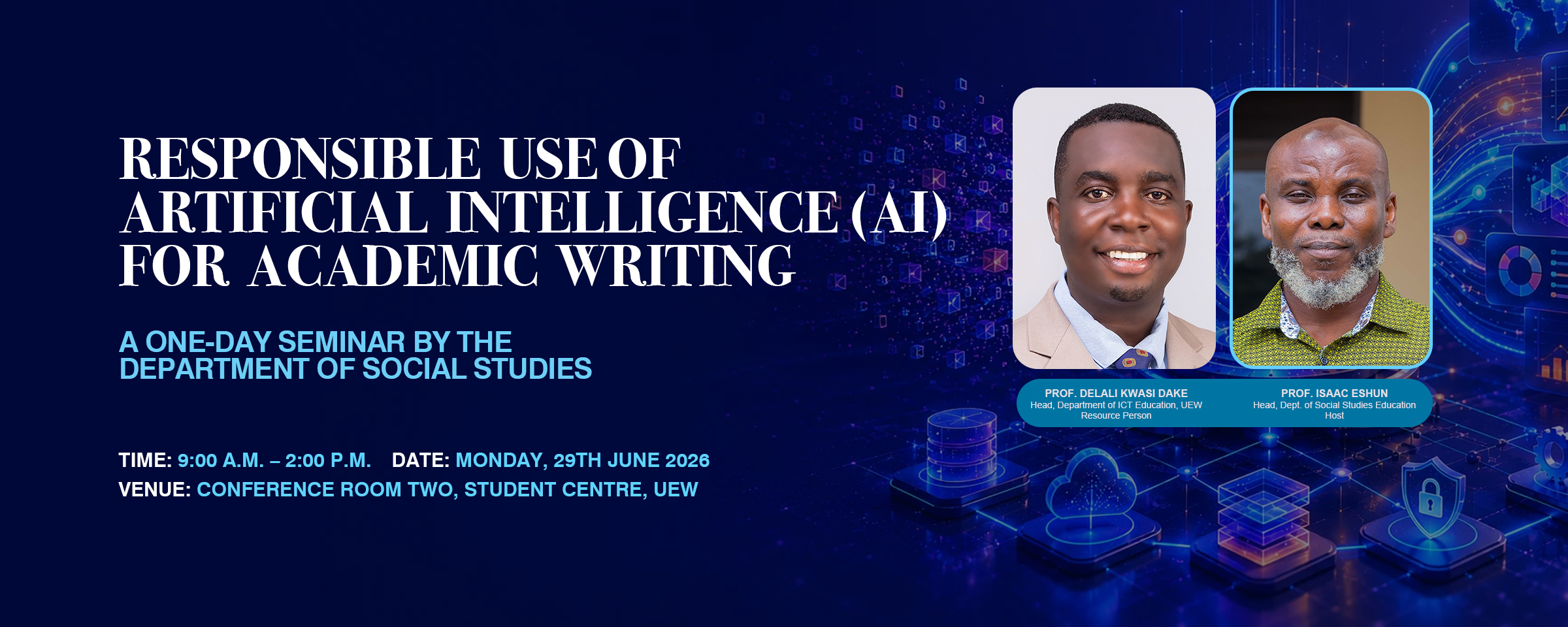 Responsible Use of Artificial Intelligence (AI) for Academic Writing