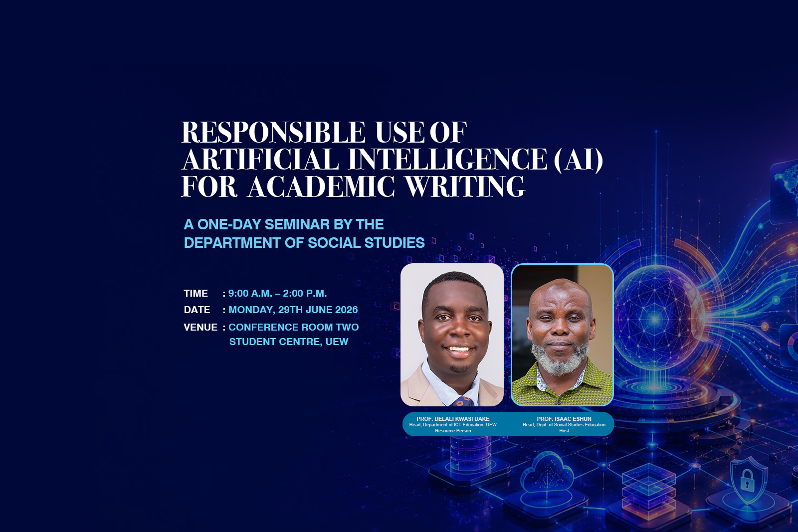 Responsible Use of Artificial Intelligence (AI) for Academic Writing