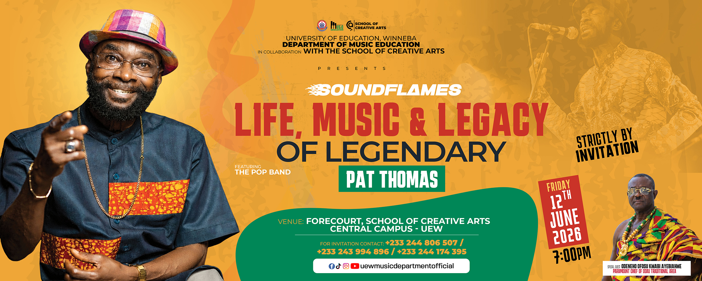 Soundflames | Life, Music, and Legacy of the Legendary Pat Thomas