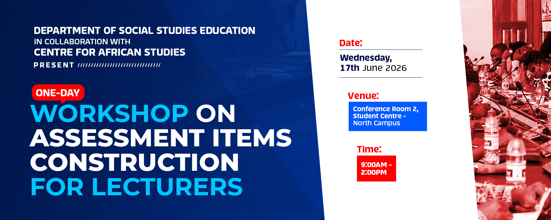 Workshop on Assessment Item Construction